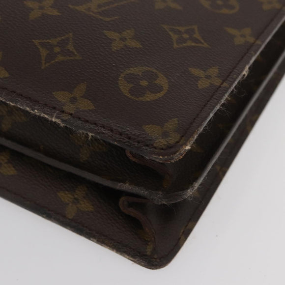 LOUIS VUITTON Monogram Serviette Conseiller Briefcase M53331 LV Auth BA11721