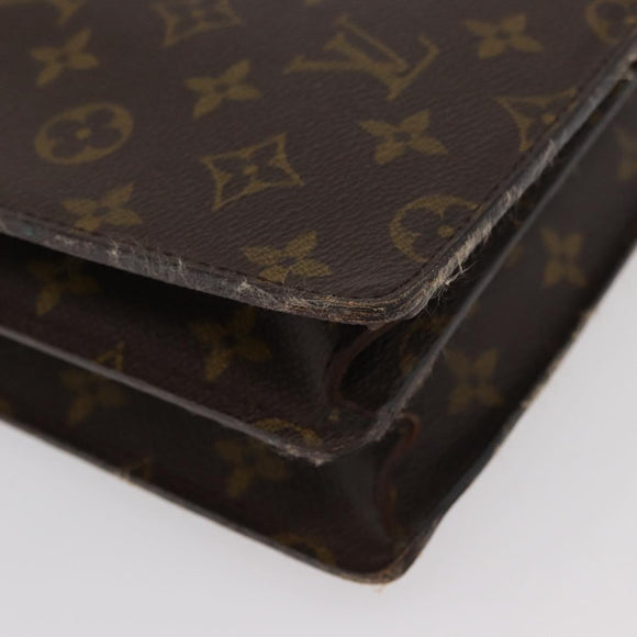 LOUIS VUITTON Monogram Serviette Conseiller Briefcase M53331 LV Auth BA11721
