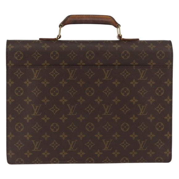 LOUIS VUITTON Monogram Serviette Conseiller Briefcase M53331 LV Auth BA11721