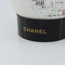CHANEL Snow Globe Glass White CC Auth BA11731-10