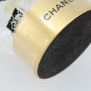 CHANEL Schneekugel Glas Gold CC Auth BA11732-8