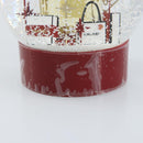 CHANEL Sneeuwbol Glas Rood CC Auth BA11733-10