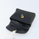 CHANEL Bicolore Belt Bag Lamb Skin Black Gold CC Auth BA11734A-9