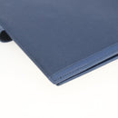 BVLGARI Tagesplaner-Hülle Leder Blau Gold Authentisch BA11739A-16