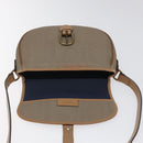 Christian Dior Trotter Canvas Shoulder Bag Beige Auth BA1174-10