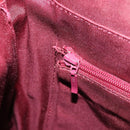BURBERRY Nova Check Hand Bag Canvas Beige Gold Auth BA11740-19