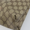 GUCCI GG Supreme Tote Bag PVC Beige Gold 002 39 6130 Auth BA11743-11