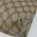 GUCCI GG Supreme Tote Bag PVC Beige Gold 002 39 6130 Auth BA11743-13