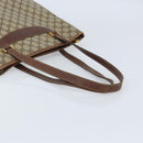 GUCCI GG Supreme Tote Bag PVC Beige Gold 002 39 6130 Auth BA11743-7