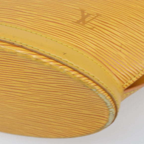 LOUIS VUITTON Epi Saint Jacques Shoulder Bag Yellow M52269 LV Auth BA11747