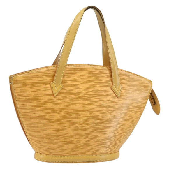 LOUIS VUITTON Epi Saint Jacques Shoulder Bag Yellow M52269 LV Auth BA11747