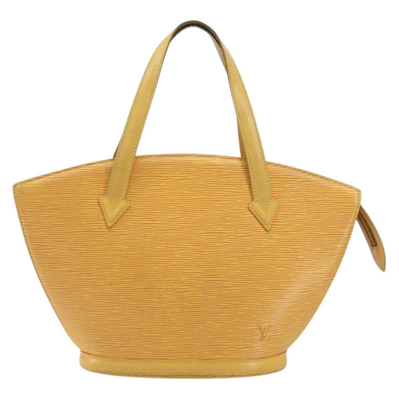LOUIS VUITTON Epi Saint Jacques Shoulder Bag Yellow M52269 LV Auth BA11747