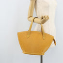 LOUIS VUITTON Epi Saint Jacques Shoulder Bag Yellow M52269 LV Auth BA11747-21