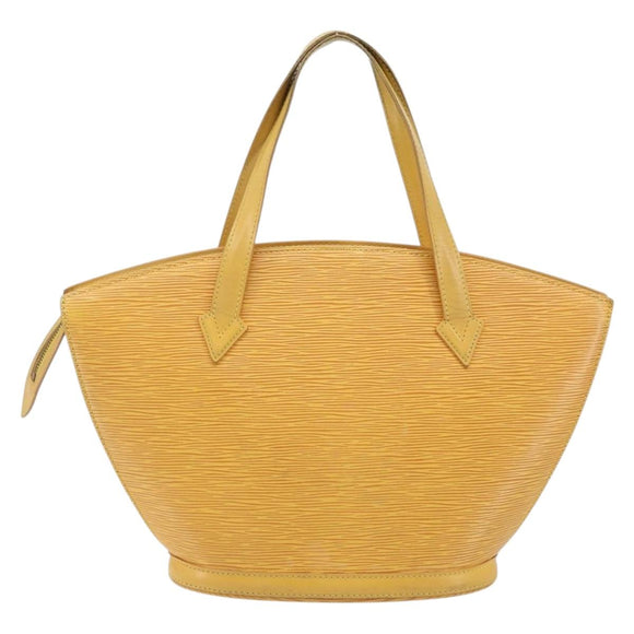LOUIS VUITTON Epi Saint Jacques Shoulder Bag Yellow M52269 LV Auth BA11747