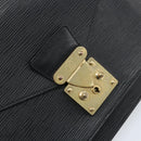 LOUIS VUITTON Epi Monceau 28 Hand Bag Black M52122 LV Auth BA11749-18