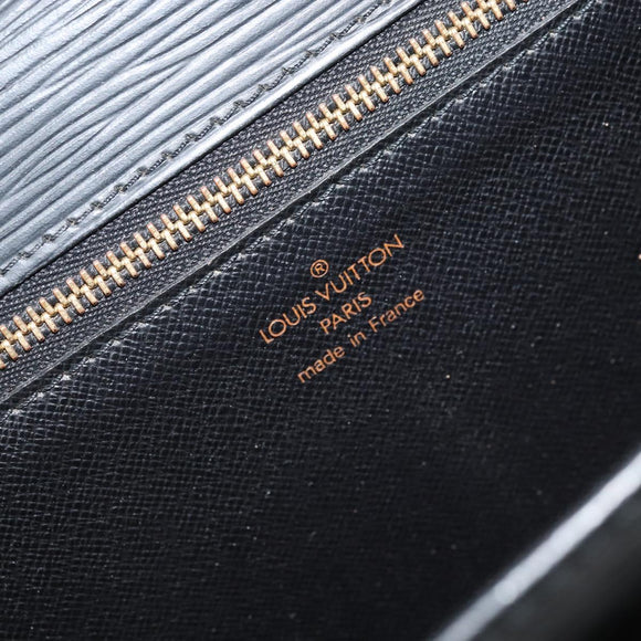 LOUIS VUITTON Epi Monceau 28 Hand Bag Black M52122 LV Auth BA11749
