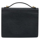 LOUIS VUITTON Epi Monceau 28 Hand Bag Black M52122 LV Auth BA11749-2