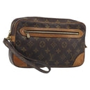 LOUIS VUITTON Monogram Marly Dragonne GM Clutch Bag M51825 LV Auth BA11750-1