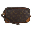LOUIS VUITTON Monogram Marly Dragonne PM Clutch Bag M51827 LV Auth BA11753-1