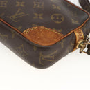 LOUIS VUITTON Monogram Marly Dragonne PM Clutch Bag M51827 LV Auth BA11753-16