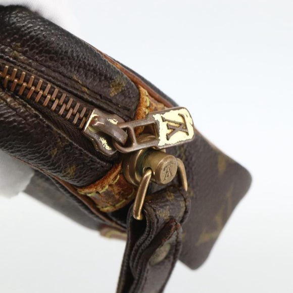 LOUIS VUITTON Monogram Marly Dragonne PM Clutch Bag M51827 LV Auth BA11753