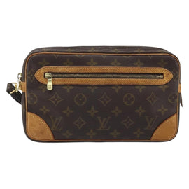 LOUIS VUITTON Monogram Marly Dragonne GM Clutch Bag M51825 LV Auth BA11754 - 0