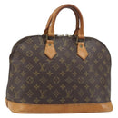 LOUIS VUITTON Monogram Alma Hand Bag M51130 LV Auth BA11756-1