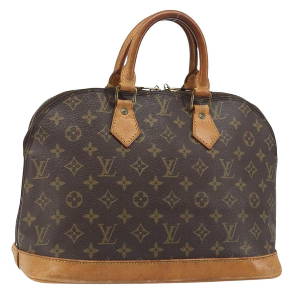 LOUIS VUITTON Monogram Alma Hand Bag M51130 LV Auth BA11756