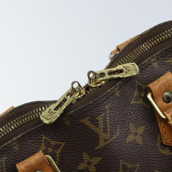 LOUIS VUITTON Monogram Alma Hand Bag M51130 LV Auth BA11756