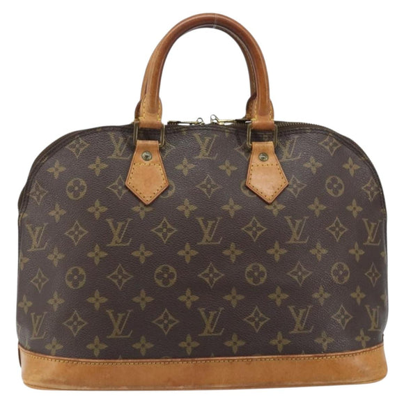 LOUIS VUITTON Monogram Alma Hand Bag M51130 LV Auth BA11756