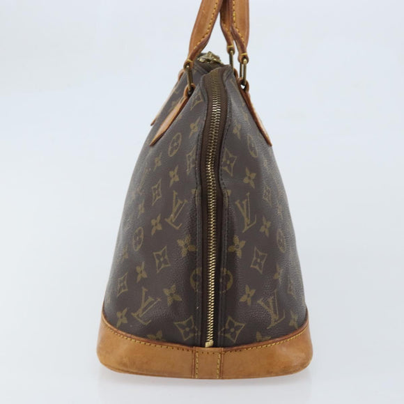 LOUIS VUITTON Monogram Alma Hand Bag M51130 LV Auth BA11756