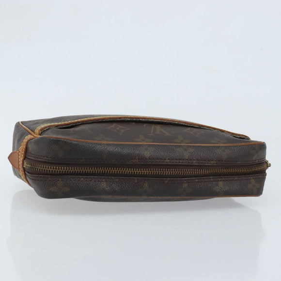 LOUIS VUITTON Monogram Compiegne 23 Clutch Bag M51847 LV Auth BA11757