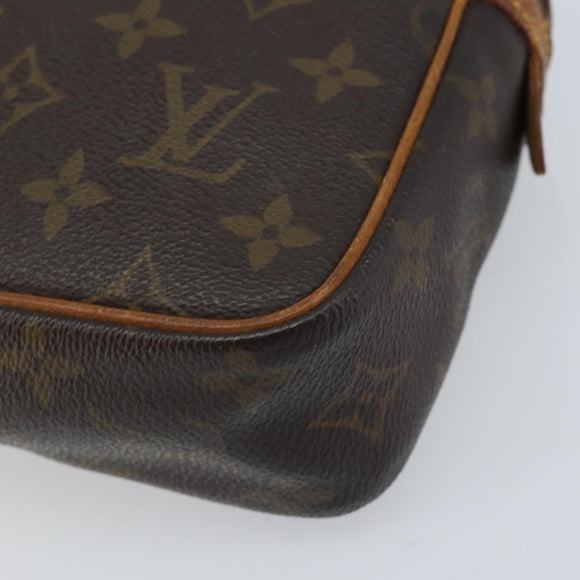 LOUIS VUITTON Monogram Compiegne 23 Clutch Bag M51847 LV Auth BA11757