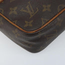 LOUIS VUITTON Monogram Compiegne 23 Clutch Bag M51847 LV Auth BA11757-9