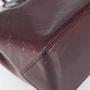 LOUIS VUITTON Monogram Vernis Wilshire PM Bag Rouge Favist M91644 Auth BA11762-11