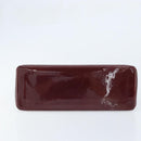 LOUIS VUITTON Monogram Vernis Wilshire PM Bag Rouge Favist M91644 Auth BA11762-9
