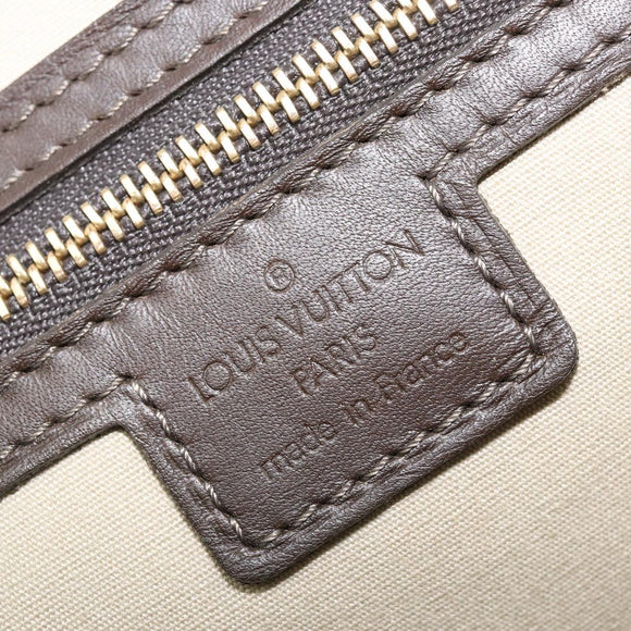 LOUIS VUITTON Monogram Mini Josephine PM Hand Bag Khaki M92215 LV Auth BA11763