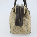 LOUIS VUITTON Monogram Mini Josephine PM Hand Bag Khaki M92215 LV Auth BA11763-4