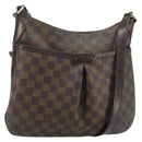 LOUIS VUITTON Damier Ebene Bloomsbury GM Shoulder Bag N42250 LV Auth BA11765-1