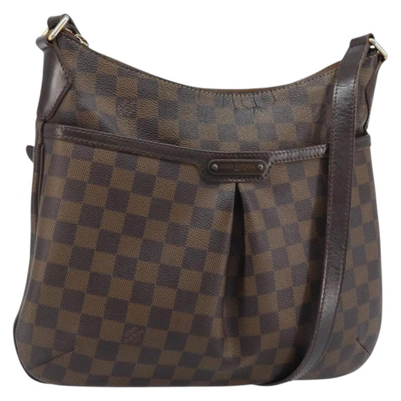 LOUIS VUITTON Damier Ebene Bloomsbury GM Shoulder Bag N42250 LV Auth BA11765