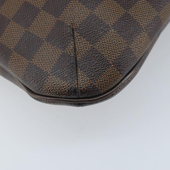 LOUIS VUITTON Damier Ebene Bloomsbury GM Shoulder Bag N42250 LV Auth BA11765
