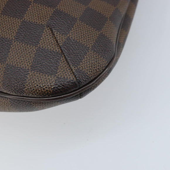 LOUIS VUITTON Damier Ebene Bloomsbury GM Shoulder Bag N42250 LV Auth BA11765