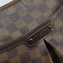 LOUIS VUITTON Damier Ebene Bloomsbury GM Shoulder Bag N42250 LV Auth BA11765-18