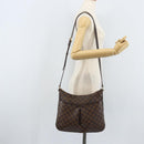 LOUIS VUITTON Damier Ebene Bloomsbury GM Shoulder Bag N42250 LV Auth BA11765-24