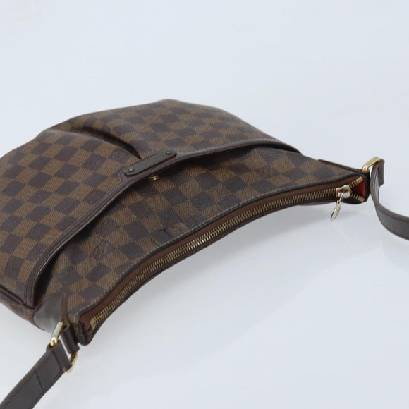 LOUIS VUITTON Damier Ebene Bloomsbury GM Shoulder Bag N42250 LV Auth BA11765