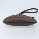 LOUIS VUITTON Damier Ebene Bloomsbury GM Shoulder Bag N42250 LV Auth BA11765-5