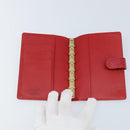 LOUIS VUITTON Epi Agenda PM Terminplanerhülle Rot R20057 LV Auth BA11766-8