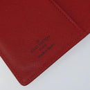 LOUIS VUITTON Epi Agenda PM Terminplanerhülle Rot R20057 LV Auth BA11766-20