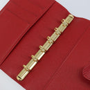 LOUIS VUITTON Epi Agenda PM Terminplanerhülle Rot R20057 LV Auth BA11766-9