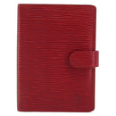 LOUIS VUITTON Epi Agenda PM Terminplanerhülle Rot R20057 LV Auth BA11766-13
